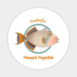 Pineapple Triggerfish Magnet